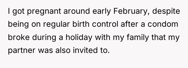 I got pregnant around early February, despite being on regular...