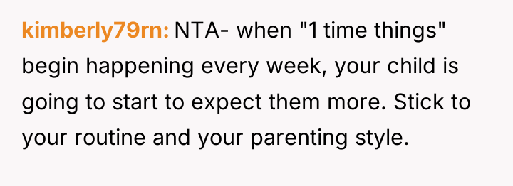 kimberly79rn NTA- when "1 time things" begin happening every week,...