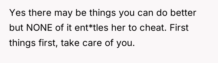Yes there may be things you can do better but...