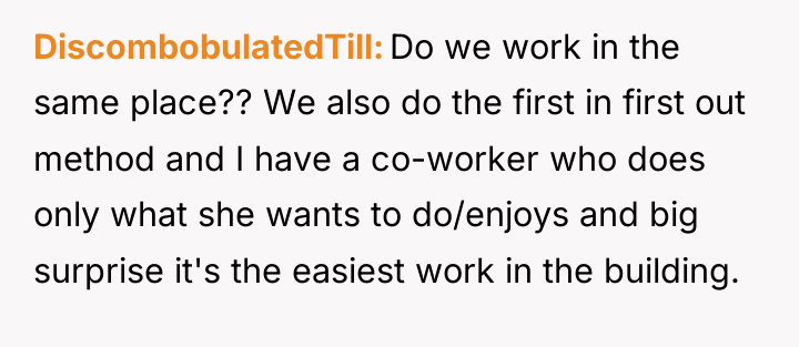 DiscombobulatedTill Do we work in the same place?? We also...