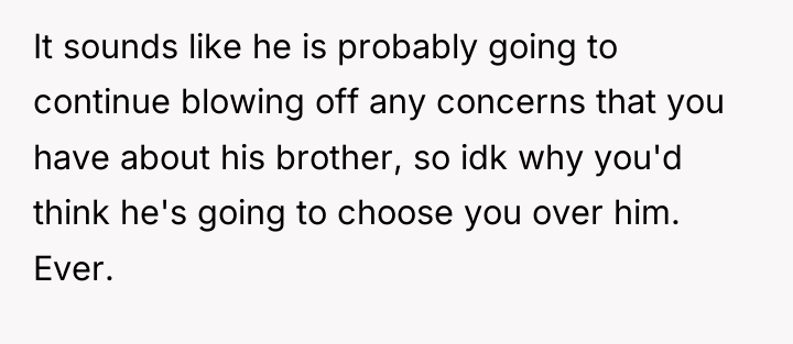 It sounds like he is probably going to continue blowing...
