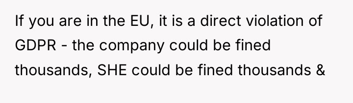 If you are in the EU, it is a direct...