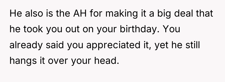 He also is the AH for making it a big...