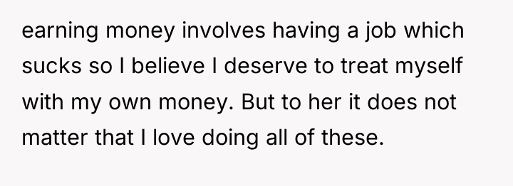 earning money involves having a job which sucks so I...