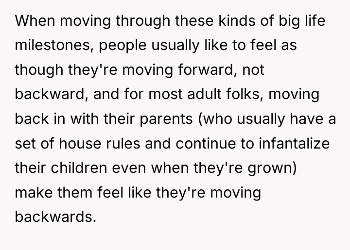 When moving through these kinds of big life milestones, people...