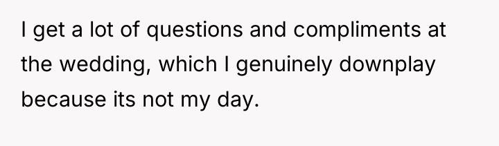 I get a lot of questions and compliments at the...