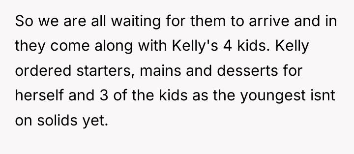 So we are all waiting for them to arrive and...