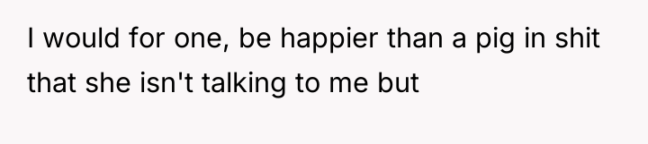 I would for one, be happier than a pig in...
