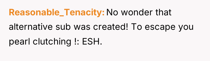Reasonable_Tenacity No wonder that alternative sub was created! To escape...