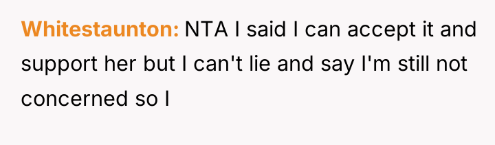 Whitestaunton NTA I said I can accept it and support...