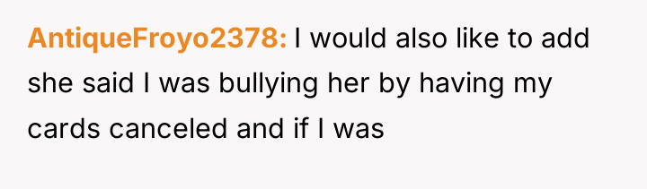 AntiqueFroyo2378 I would also like to add she said I...