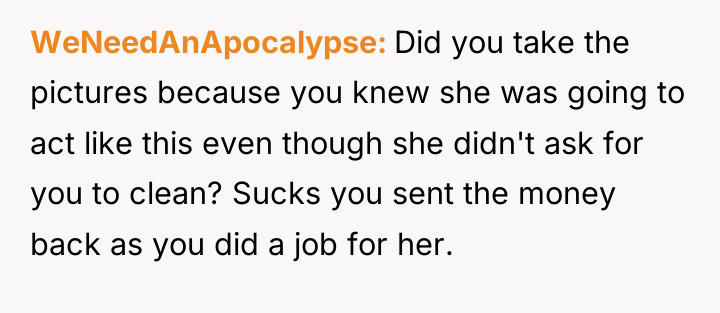 WeNeedAnApocalypse Did you take the pictures because you knew she...