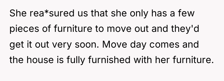 She rea*sured us that she only has a few pieces...