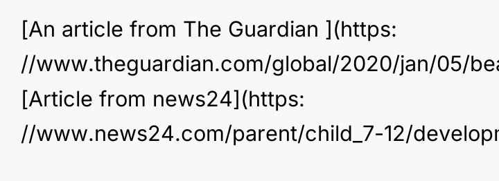 [An article from The Guardian ](https: //www.theguardian.com/global/2020/jan/05/bears-lifeline-adults-who-sleep-with-soft-toys) [Article from news24](https:...