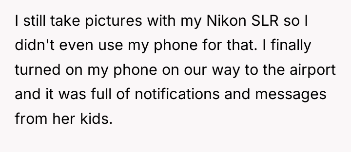 I still take pictures with my Nikon SLR so I...