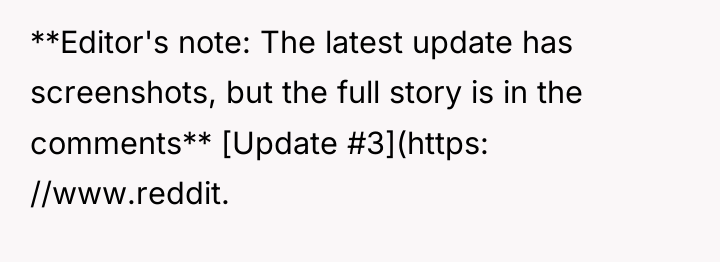 **Editor's note: The latest update has screenshots, but the full...
