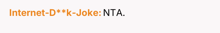 Internet-D**k-Joke NTA.