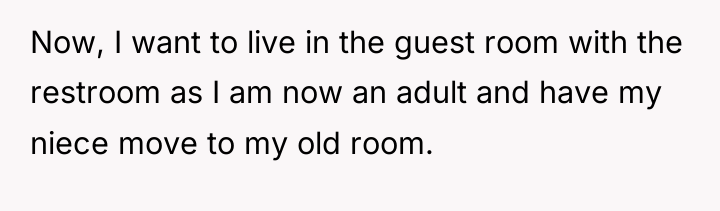 Now, I want to live in the guest room with...
