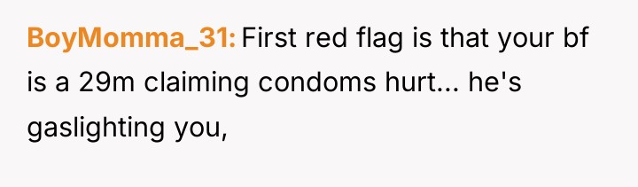 BoyMomma_31 First red flag is that your bf is a...