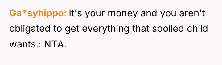 Ga*syhippo It's your money and you aren't obligated to get...