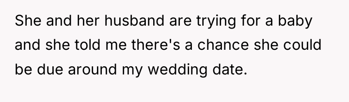 She and her husband are trying for a baby and...