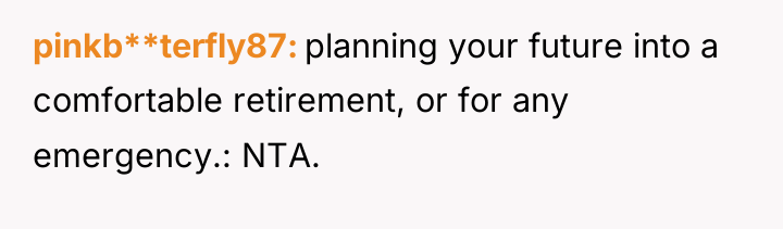 pinkb**terfly87 planning your future into a comfortable retirement, or for...