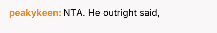 peakykeen NTA. He outright said,