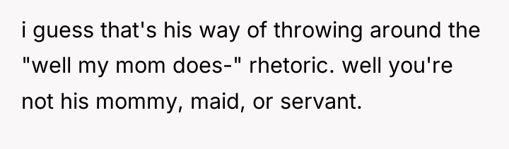 i guess that's his way of throwing around the "well...
