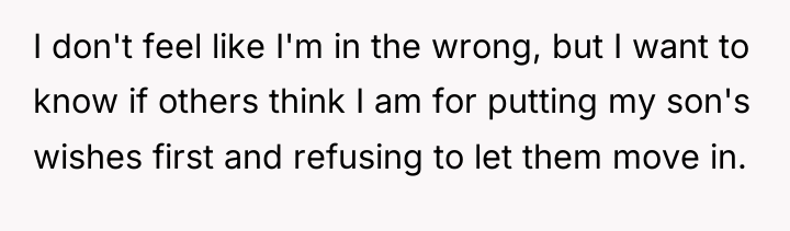 I don't feel like I'm in the wrong, but I...