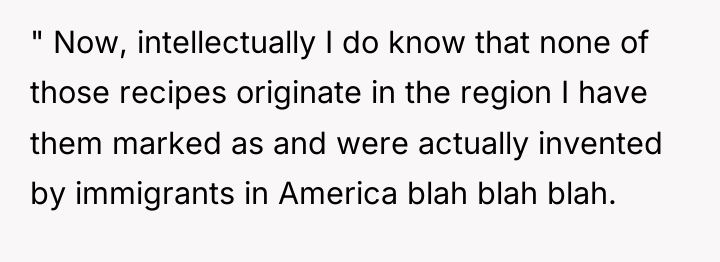 " Now, intellectually I do know that none of those...