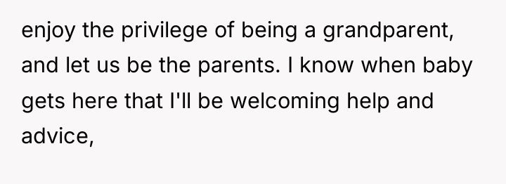 enjoy the privilege of being a grandparent, and let us...