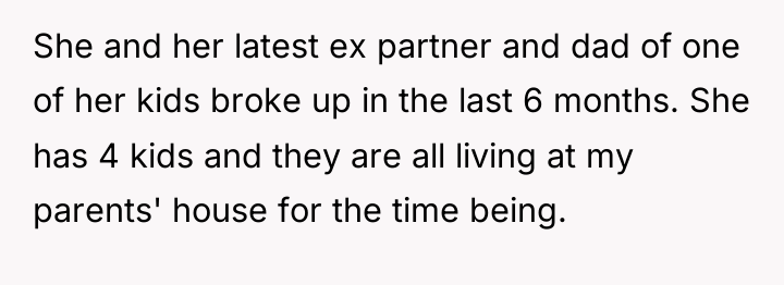 She and her latest ex partner and dad of one...