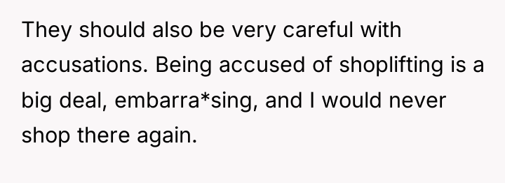 They should also be very careful with accusations. Being accused...