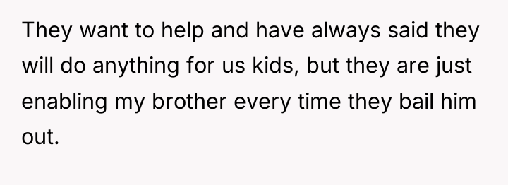 They want to help and have always said they will...