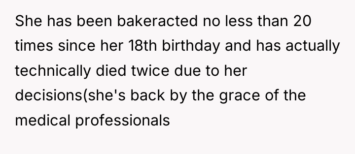 She has been bakeracted no less than 20 times since...