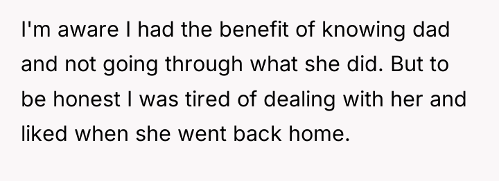 I'm aware I had the benefit of knowing dad and...