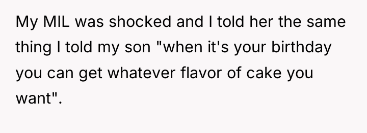 My MIL was shocked and I told her the same...