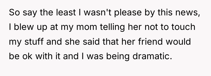 So say the least I wasn't please by this news,...