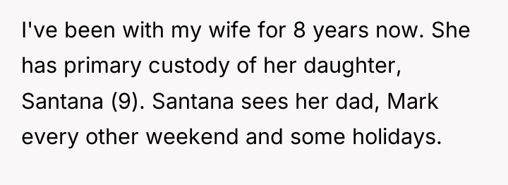 I've been with my wife for 8 years now. She...