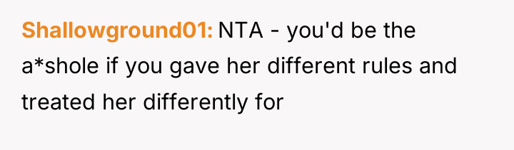 Shallowground01 NTA - you'd be the a*shole if you gave...