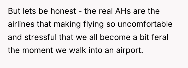 But lets be honest - the real AHs are the...