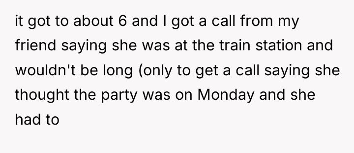 it got to about 6 and I got a call...