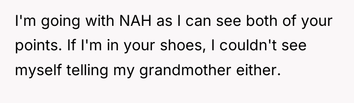 I'm going with NAH as I can see both of...
