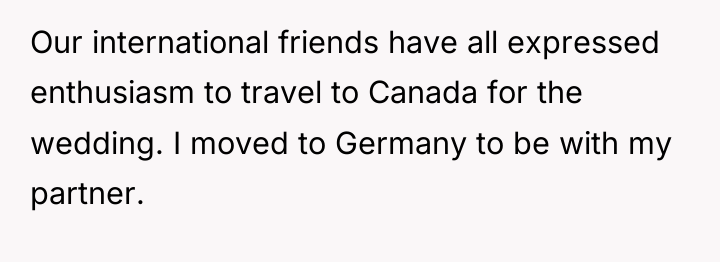 Our international friends have all expressed enthusiasm to travel to...