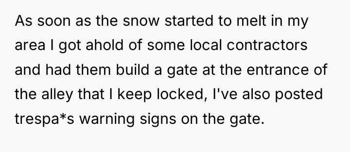 As soon as the snow started to melt in my...