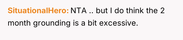 SituationalHero NTA .. but I do think the 2 month...