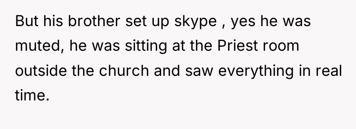 But his brother set up skype , yes he was...