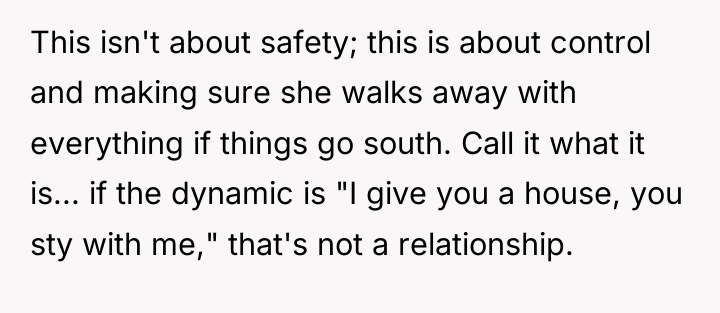 This isn't about safety; this is about control and making...