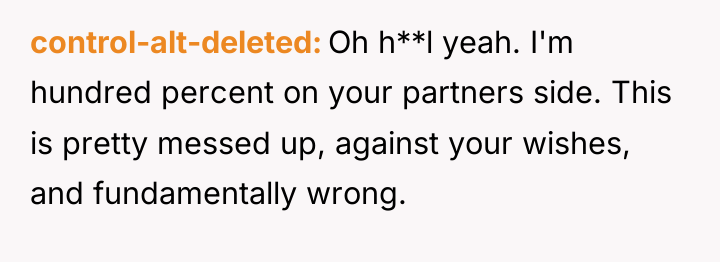 control-alt-deleted Oh h**l yeah. I'm hundred percent on your partners...