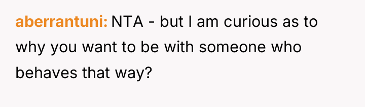 aberrantuni NTA - but I am curious as to why...